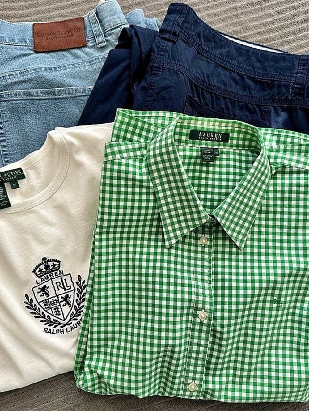 Ralph Lauren and Tommy Hilfiger Size 1X & 16 Bundle